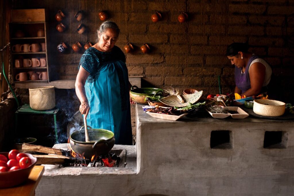 Visiting Traditional Corn and Mole Producers
