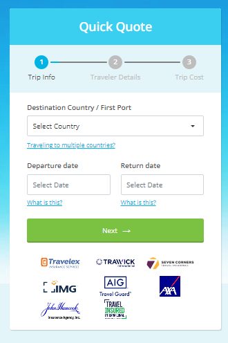 Aardy Travel Insurance Quotation Generator