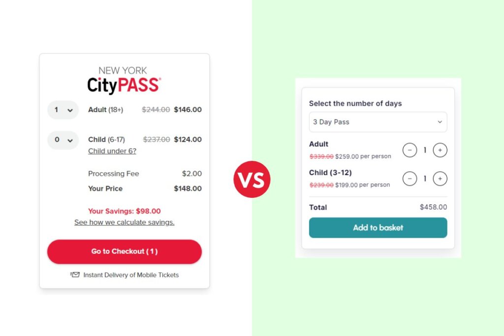 CityPass New York vs New York Pass Pricing and Value Comparison