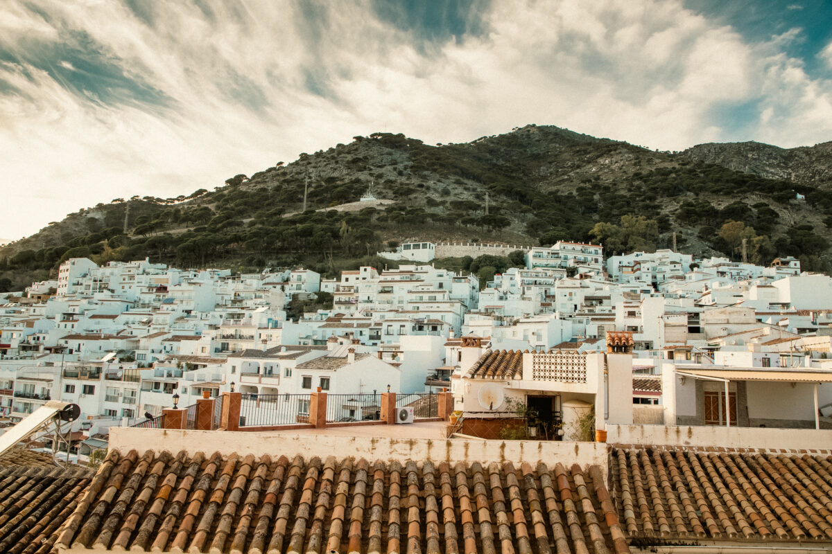 picturesque village of  Mijas. Costa del Sol, Andalusia, Spain