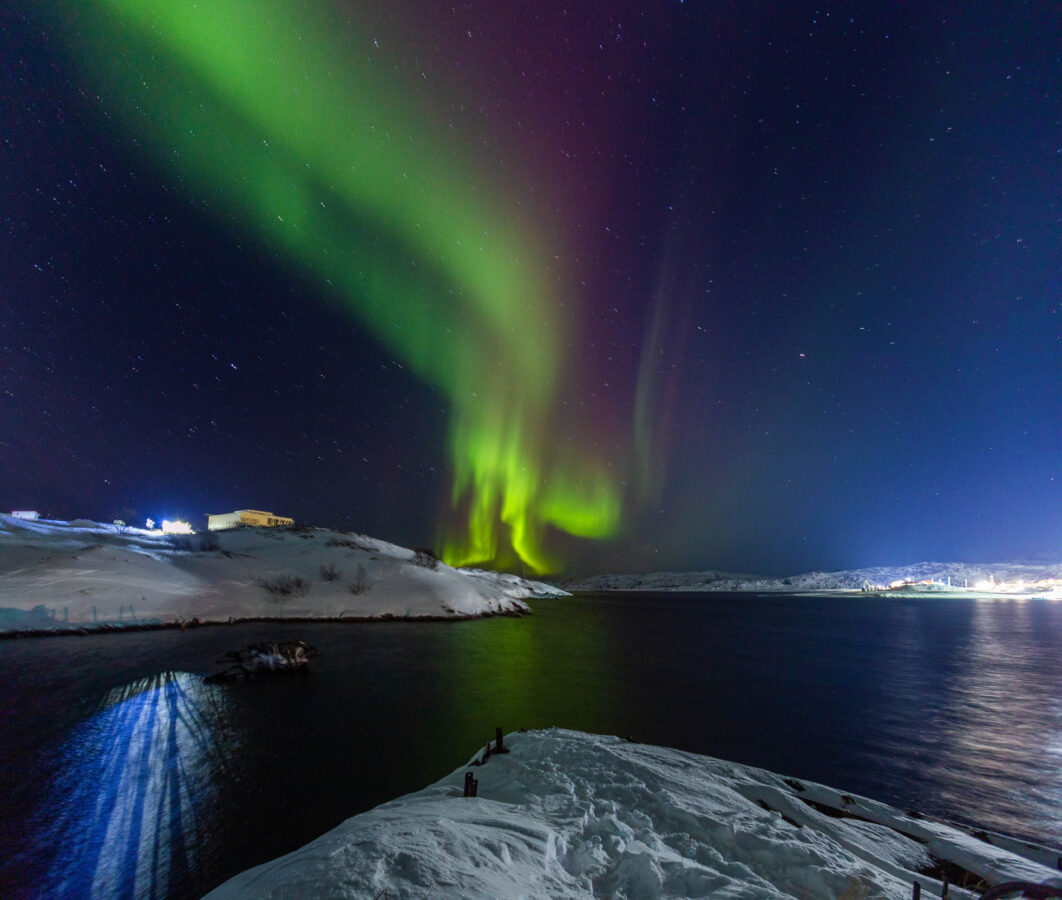 northern Lights, Teriberka, Murmansk region, Russia