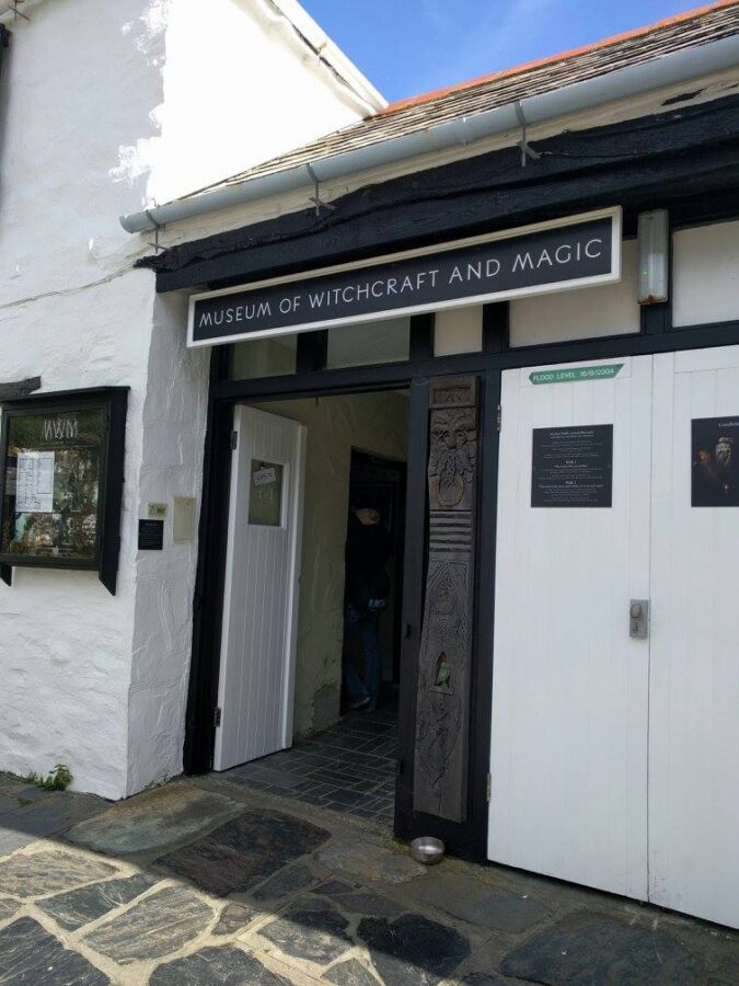 Museum of Witchcraft and Magic, England exterior and entrance