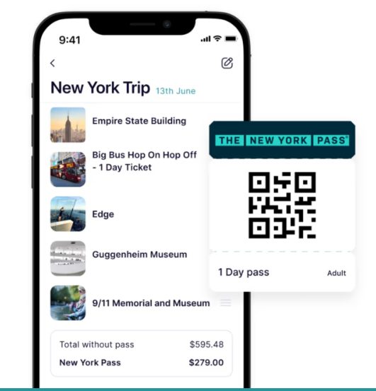 QR Code Pass with New York Pass