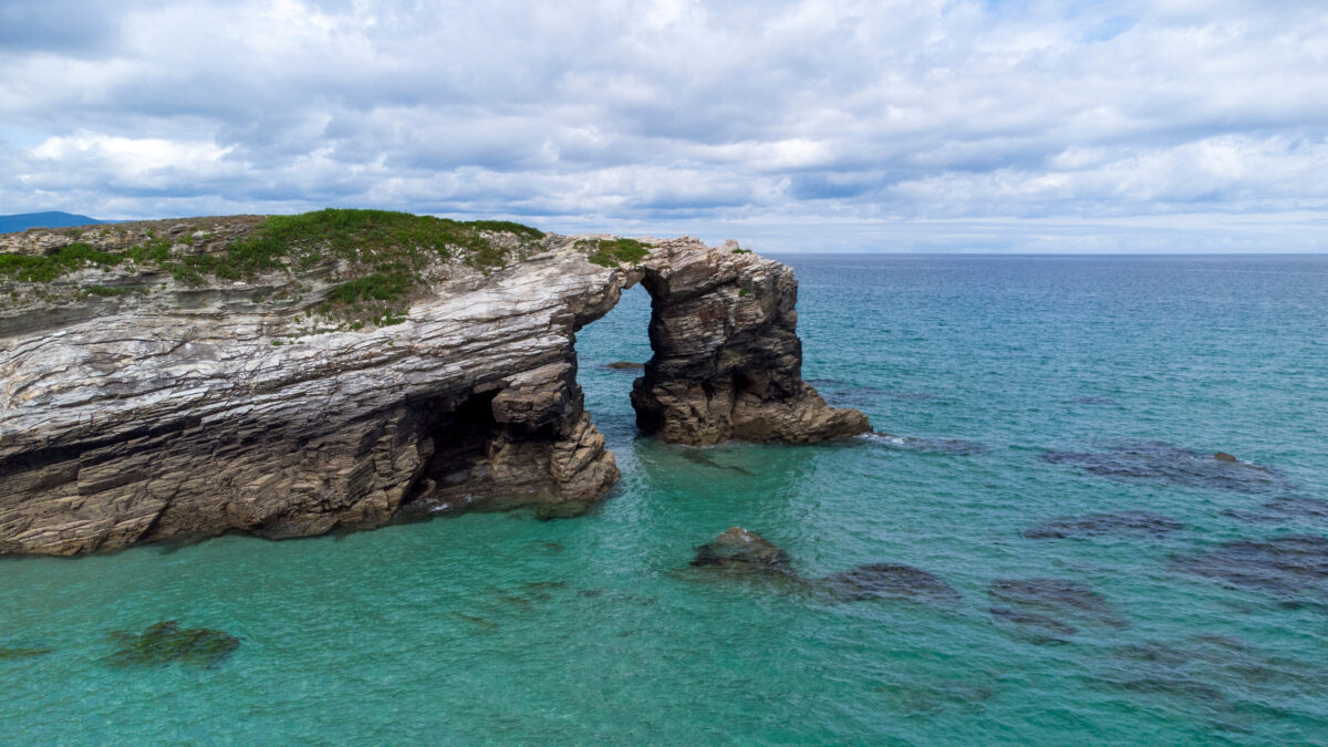 Roca de la playa de las Catedrales