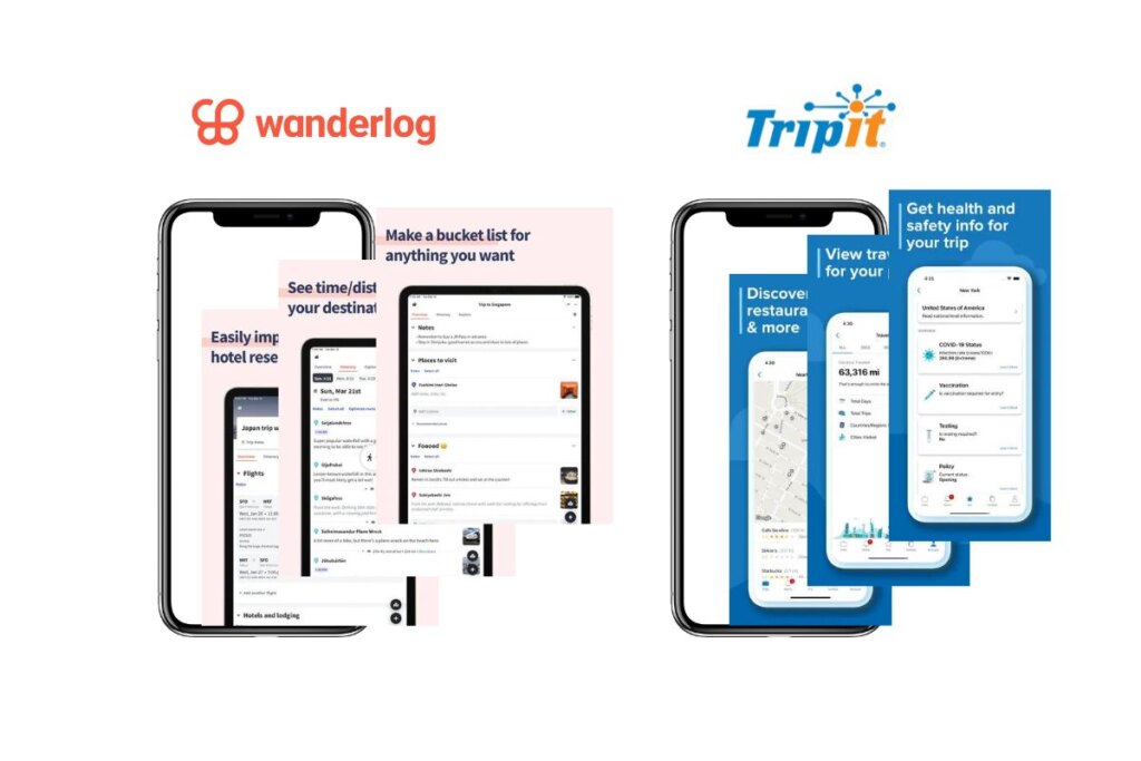 Wanderlog vs TripIt Platform